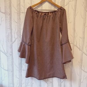 Union of Angels Chocolate Anabel Western Dress- Size Medium NWT